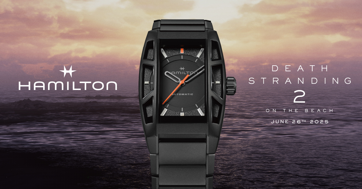 HAMILTON × KOJIMA PRODUCTIONS　ボルトン DS2 発売記念イベントの開催が決定