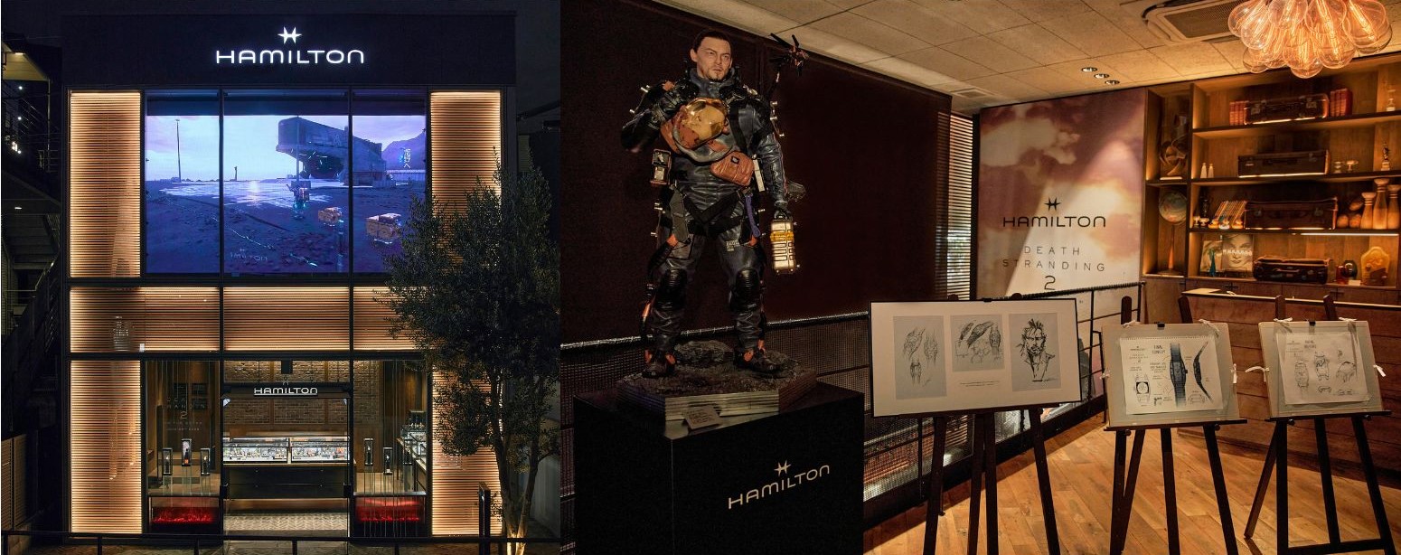 HAMILTON × KOJIMA PRODUCTIONS　ボルトン デス・ストランディング2 発売記念スペシャルエキシビションを開催
