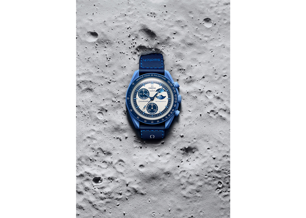 OMEGA×Swatch - 伝説のMoonSwatchに『MISSION TO THE SUPER BLUE MOONPHASE』が登場！