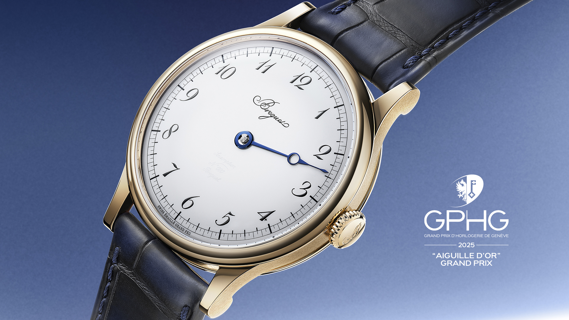 ブレゲがジュネーブ時計グランプリ “Aiguille d.Or（金の針賞 