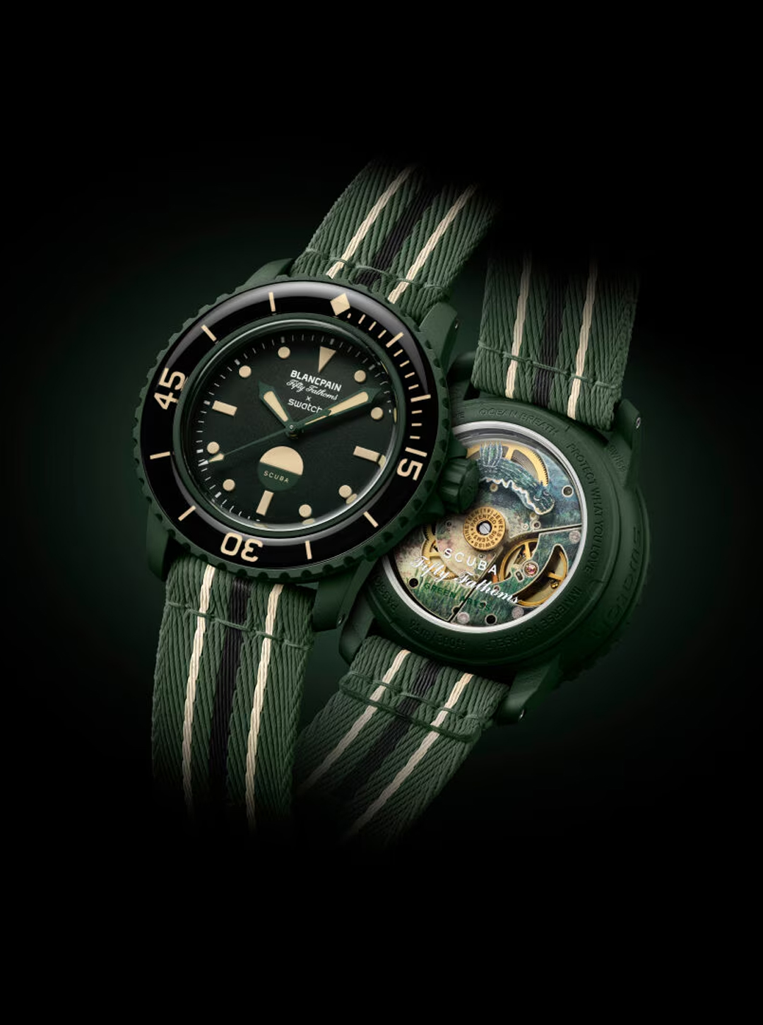 BioceramicScuba Fifty Fathomsコレクション -Blancpain X Swatch