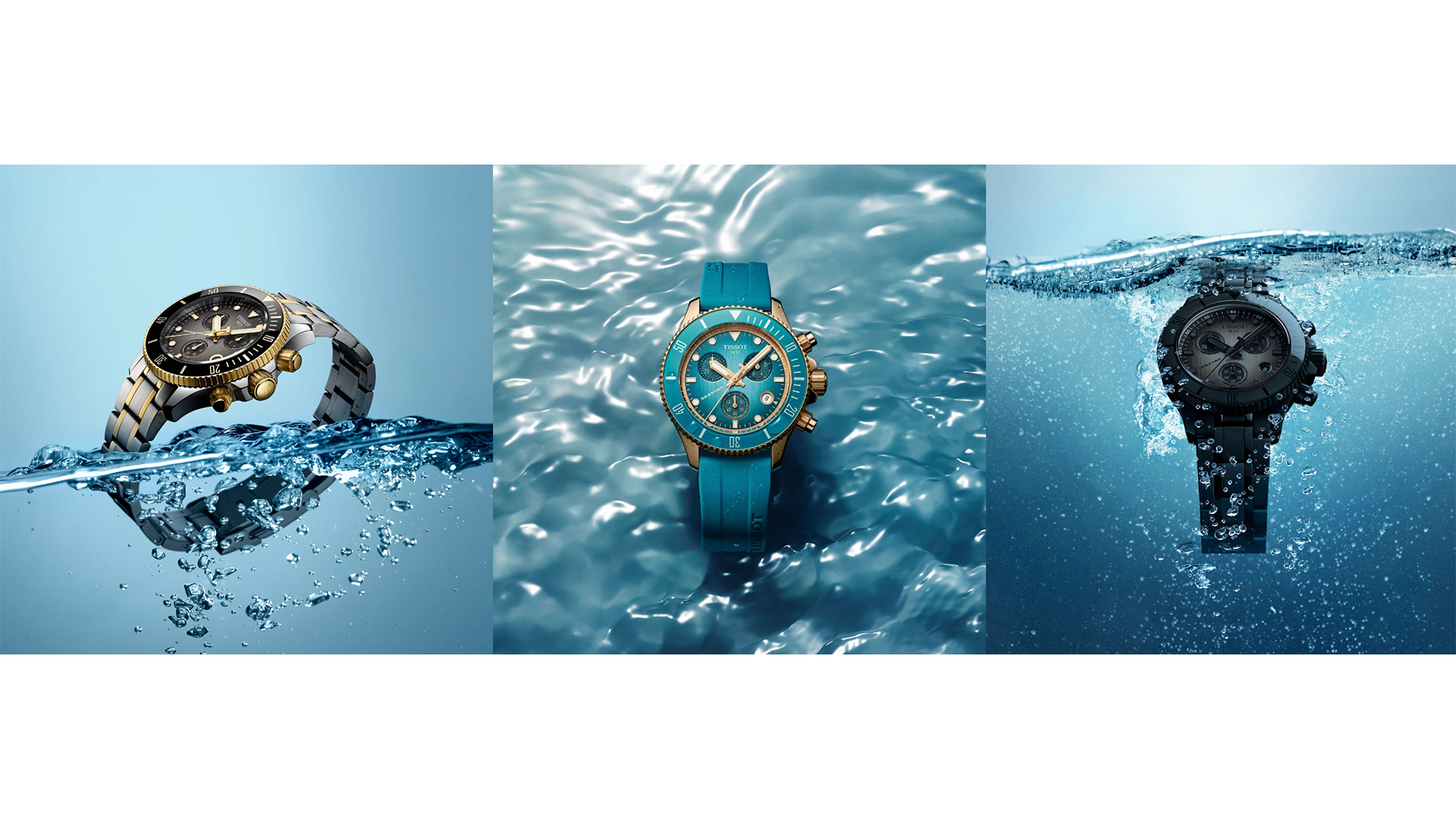 ティソ シースター クロノグラフ 38mm：深海から生まれた新たなサイズ